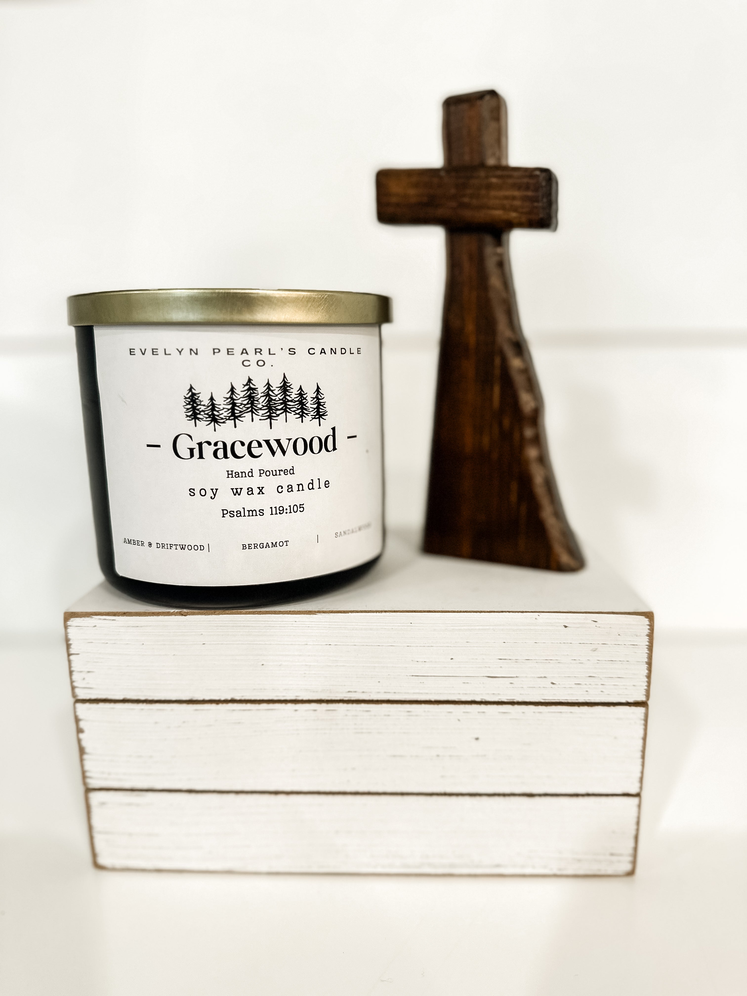 Gracewood 17 oz 3 wick