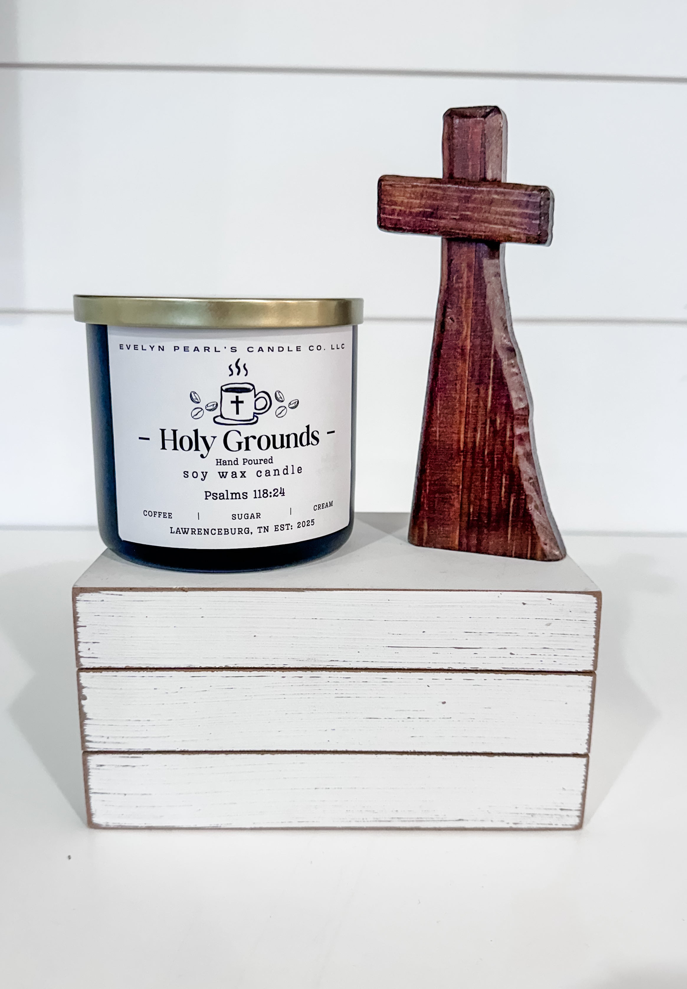 Holy Grounds 17 oz 3 wick