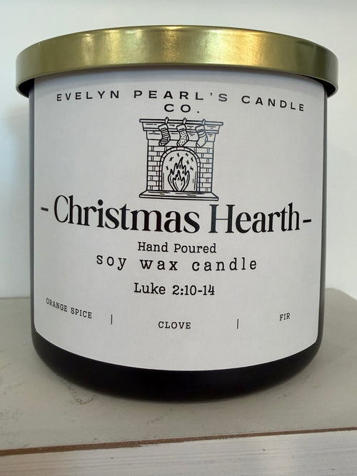 Christmas Hearth 17 oz 3 wick