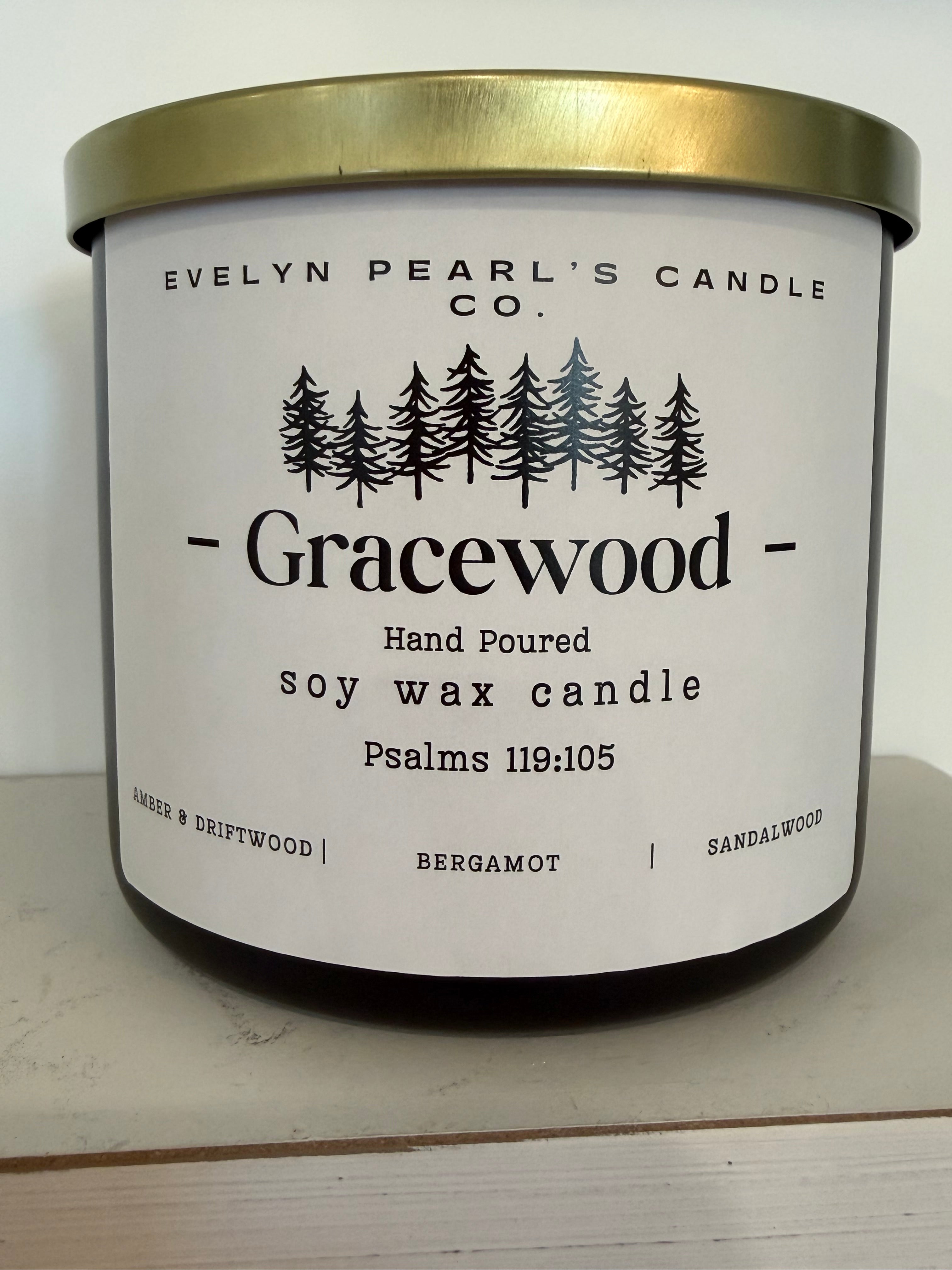 Gracewood 17 oz 3 wick