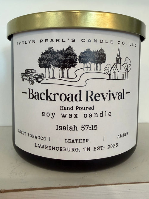 Backroad Revival 17 oz 3 wick