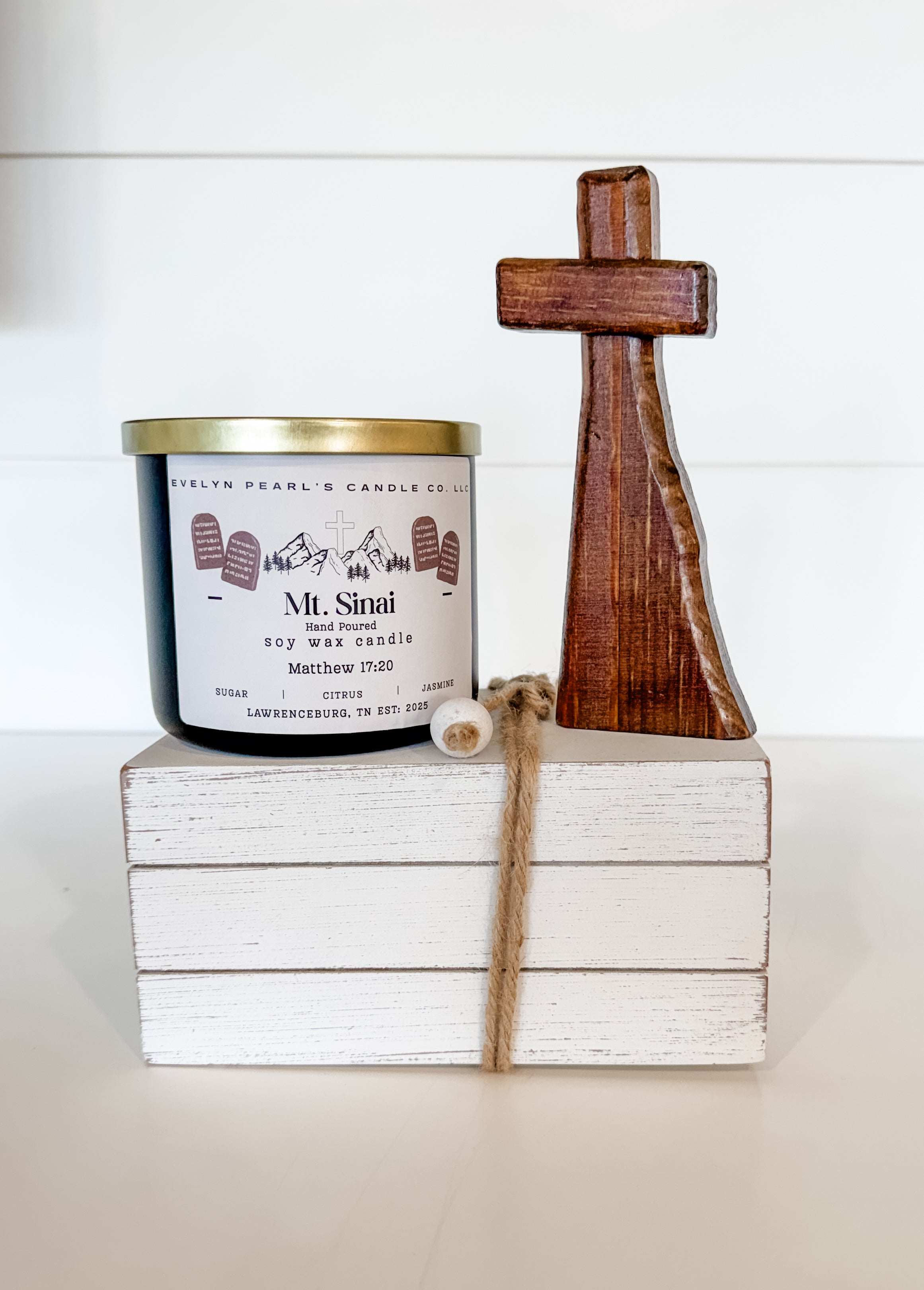 Mt. Sinai 17 oz 3 wick
